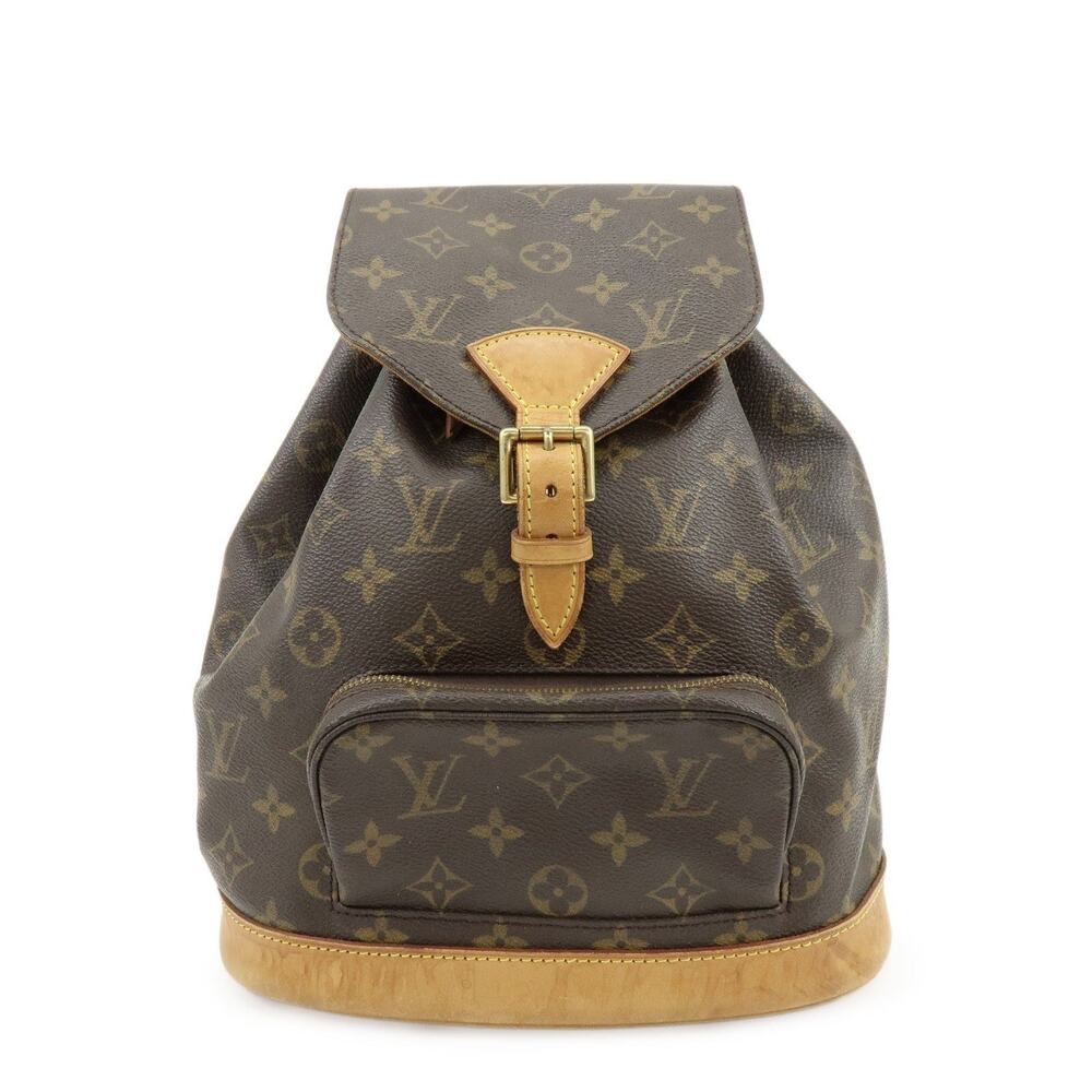 Louis Vuitton Monogram Montsouris MM Backpack Brown